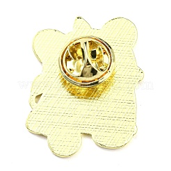 Эмалированные булавки в китайском стиле с танцующим львом&nbsp;LS-JEWB-Q032-02A