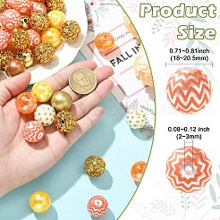 50 kit de accesorios de cuentas acrílicas y rhinestone de resina de 12 estilos&nbsp;DIY-CJ0003-31
