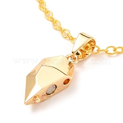 Ensembles de colliers pendentif coeur en alliage de placage de crémaillère&nbsp;NJEW-B081-08A