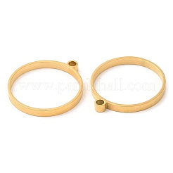 Плоские круглые подвески из нержавеющей стали 304 с открытым задним безелем STAS-Z040-04B-G