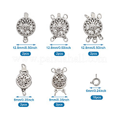 28 шт. 6 стильные латунные застежки для коробок FIND-TA0001-53