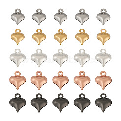 100 шт. подвески из нержавеющей стали 5-х цветов&nbsp;STAS-BT0001-14