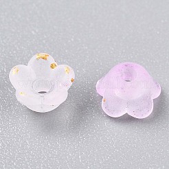 Perles en acrylique transparent mat&nbsp;X-OACR-N137-72D