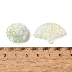 Радужное переливчатое покрытие акриловыми бусинами OACR-U006-01D