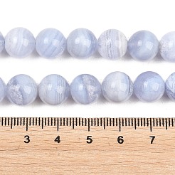 Naturali pizzo blu agata perline fili&nbsp;G-D106-A01-10mm
