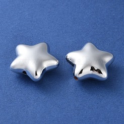 Гальванопокрытие непрозрачные акриловые бусины PACR-D288-07S