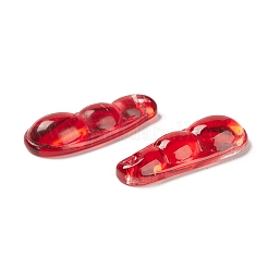 Окрашенного распылением стеклянные подвески GLAA-D006-11