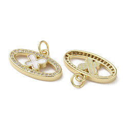 Латунные микро проложить кубического циркония подвески&nbsp;KK-G485-02G