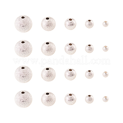 Perle di ottone testurizzate&nbsp;KK-CJ0001-15