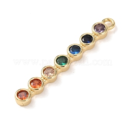 Ottone micro spianare pendenti zirconi&nbsp;KK-A295-06C-G
