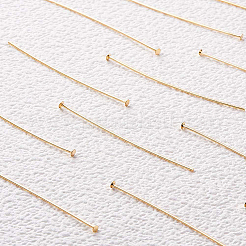 Латунные шпильки с плоской головкой KK-BC0004-01-0.7x45