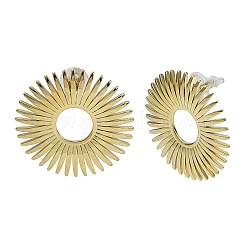 Серьги-гвоздики из нержавеющей стали 304 EJEW-A134-01G