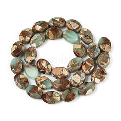 Натуральные бусины из аква терра яшмы G-S366-015B