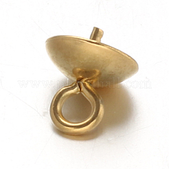 Ионное покрытие (ip) 304 нержавеющая сталь чаша жемчужные штифты скобы штифты подвески STAS-F094-03B-G