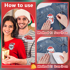 20 Stück 10 Stile Weihnachts-Pailletten-Patches für Haustiere&nbsp;PATC-FG0003-35