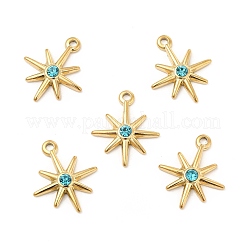 Вакуумное покрытие pvd нержавеющая сталь 201 с подвесками из стразов STAS-J401-VC943