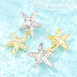 Boucles d'oreilles avec pendentif en laiton avec zircone cubique de micro pave&nbsp;EJEW-G471-29C-GP