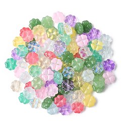 120шт 3 стиля прозрачные стеклянные бусины GLAA-FS0002-46