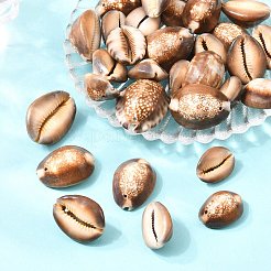 Овальные бусины с натуральной оболочкой&nbsp;BSHE-O007-44