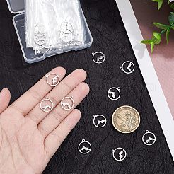 30 шт. подвески из нержавеющей стали 201&nbsp;STAS-UN0034-41