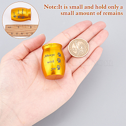 Гроб для праха домашних животных из нержавеющей стали 316 AJEW-WH0013-41E