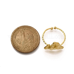 Кольцо-манжета из нержавеющей стали 304 для женщин RJEW-B109-01G-03