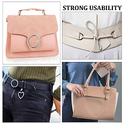 8 шт. 4-х цветные соединительные кольца из цинкового сплава FIND-GF0003-21