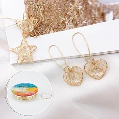 6 рулон 6 размера медной ювелирной проволоки CWIR-FG0001-05LG