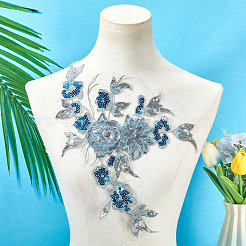 Полиэстер вышивка кружево шитье украшения&nbsp;DIY-WH20031-079A