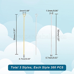 900 шт. 3 шт. штифта с плоской головкой из нержавеющей стали 304&nbsp;FIND-PH0004-66