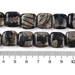 Natürliche Glaukophanperlenstränge&nbsp;G-C141-F01-03