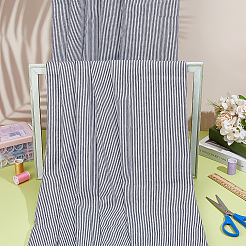 1шт полиэстеровая полосатая ткань&nbsp;DIY-PH0031-15A