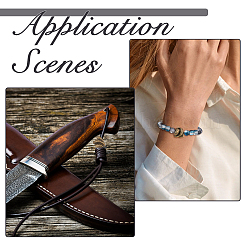 4 шт. латунные европейские бусины KK-DC0004-82