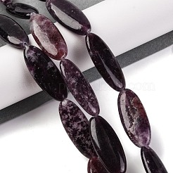 Натуральные лепидолитовые бусины G-B078-E08-01