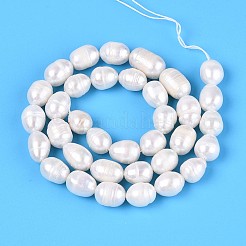 Нити из натурального культивированного пресноводного жемчуга PEAR-T006-19D