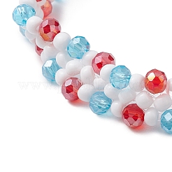 Perline di vetro si estendono bracciali&nbsp;BJEW-MZ00119
