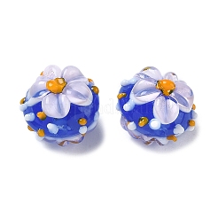 Эмалевые бусины ручной работы в технике лэмпворк&nbsp;LAMP-Z020-05E