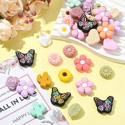 20шт 10 стиля силиконовые бусины&nbsp;SIL-YW0002-41