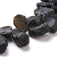 Fili di perline di tectite naturale&nbsp;G-K419-02B