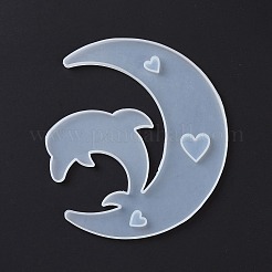 Большой кулон в форме животного на полумесяце своими руками&nbsp;DIY-F125-04