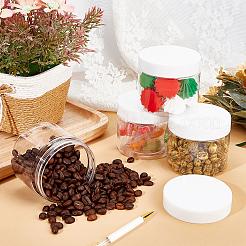 Contenitori di perline in plastica pet trasparente&nbsp;CON-PH0002-19B