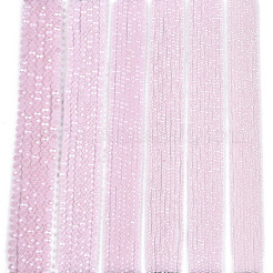 Стеклянные бусины с гальваническим покрытием &nbsp;LS-EGLA-A044-J1mm-A02