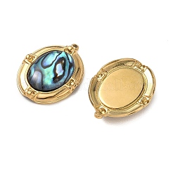 Natur Paua Muschel Anhänger&nbsp;STAS-G397-24G-02
