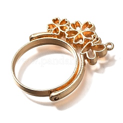 Pendentifs de lunette ouverte en alliage&nbsp;PALLOY-I223-05LG