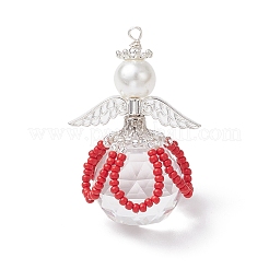 2 шт. подвески из стеклянных бусин 2 стилей PALLOY-MZ00710-03