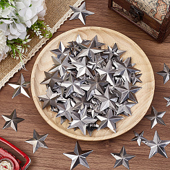 120 шт. 6 стиля железных подвесок и украшений для витрин&nbsp;AJEW-GF0012-14