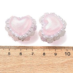 Perle artificiali in argilla polimerica e rwsin & abs&nbsp;RE-CBA1913-01C