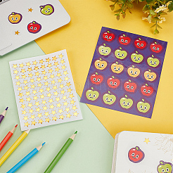 80 лист 2 стилей самоклеящиеся бумажные наклейки для поощрения учителей STIC-OC0001-01