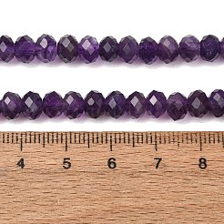 Chapelets de perles en améthyste naturelle&nbsp;GG-CBA59DD-A01-4x6mm