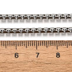 Не тускнеющие цепочки из нержавеющей стали 304 NJEW-O110-05I-P